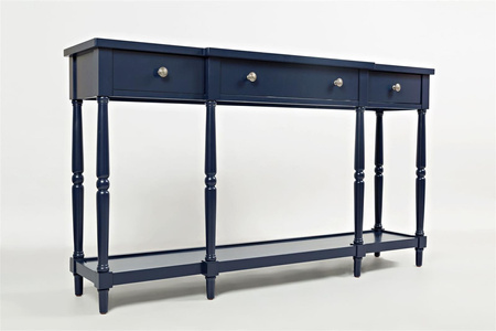 Konsola NAVY – granatowa konsola z szufladami