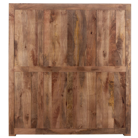 Regał drewniany na książki 180 cm Vera New – duża biblioteczka z litego mango toffi