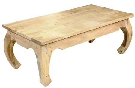 Stolik kawowy Opium z mango 120x60 cm – natural