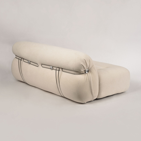 Nowoczesna sofa rozkładana- biały ecru- Nua