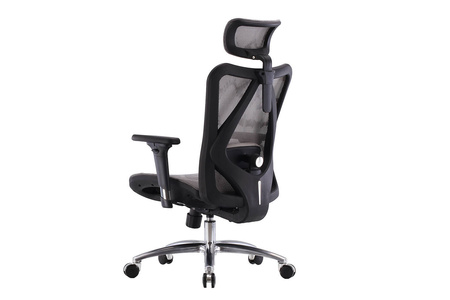 Fotel biurowy na kółkach- ergonomiczny- obrotowy kalistO Grafitowy