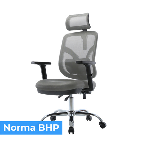 Fotel ANGEL biurowy obrotowy - jOkasta Szara