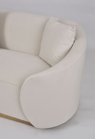 Luksusowa sofa biała- Nua