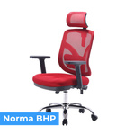 Fotel ergonomiczny ANGEL obrotowy jOkasta Czerwona