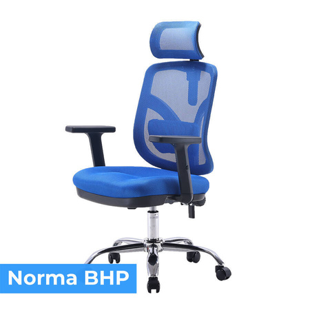 Fotel ANGEL ergo- obrotowy jOkasta Niebieski