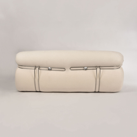 Nowoczesna sofa rozkładana- biały ecru- Nua