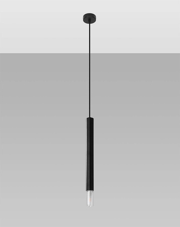 Lampa wisząca WEZYR 1 czarna