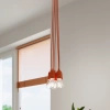 Lampa wisząca DIEGO 3 pomarańczowy