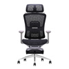 Fotel ergonomiczny ANGEL biurowy obrotowy Homer Czarny