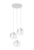 Lampa wisząca TULOS 3P biała