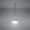 Lampa wisząca DIEGO 5 biała