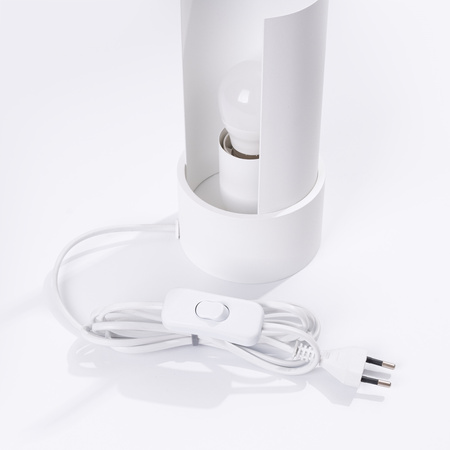 Lampa biurkowa FLASH biała