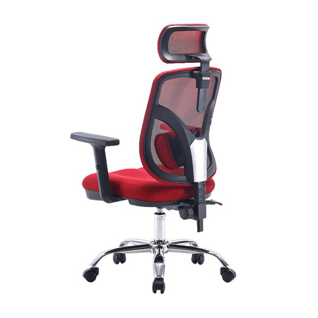 Fotel ergonomiczny ANGEL obrotowy jOkasta Czerwona