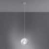 Lampa wisząca TULOS 1 biała