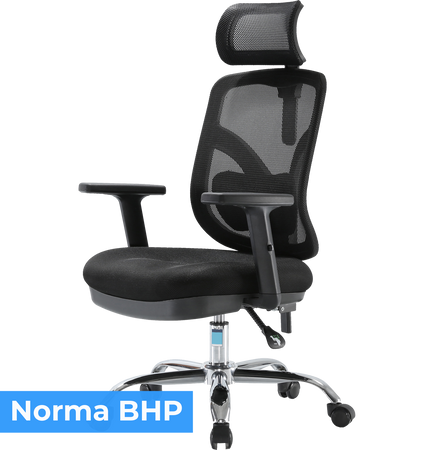 Fotel biurowy ANGEL ergonomiczny obrotowy - Model jOkasta-czarny