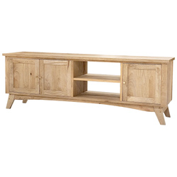 Drewniana komoda RTV 180 cm z mango w naturalnym kolorze