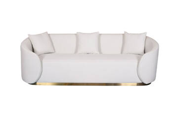 Luksusowa sofa biała- Nua